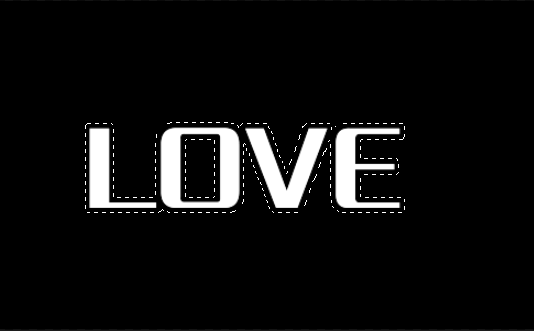 ps 制作發光字步驟